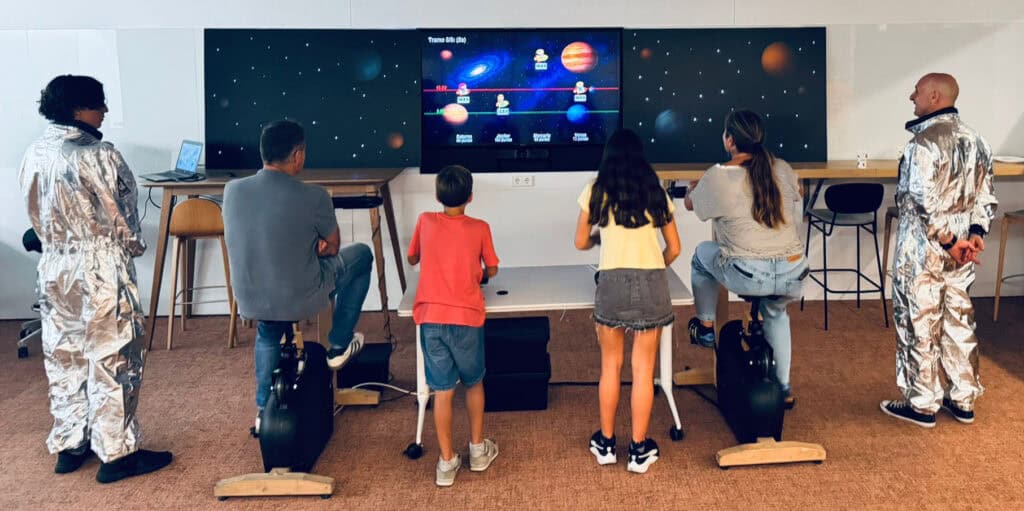 competicion para eventos con bicicletas contar kilómetrossd