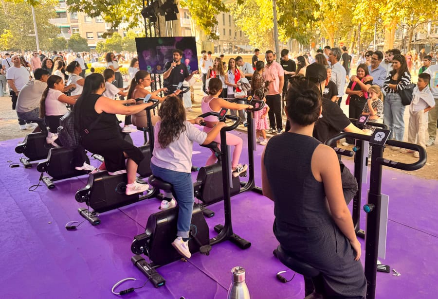 actividad para eventos con bicicletas