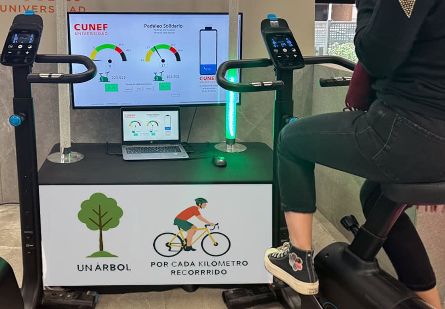 proveedor contar kilometros con bicicleta para eventos