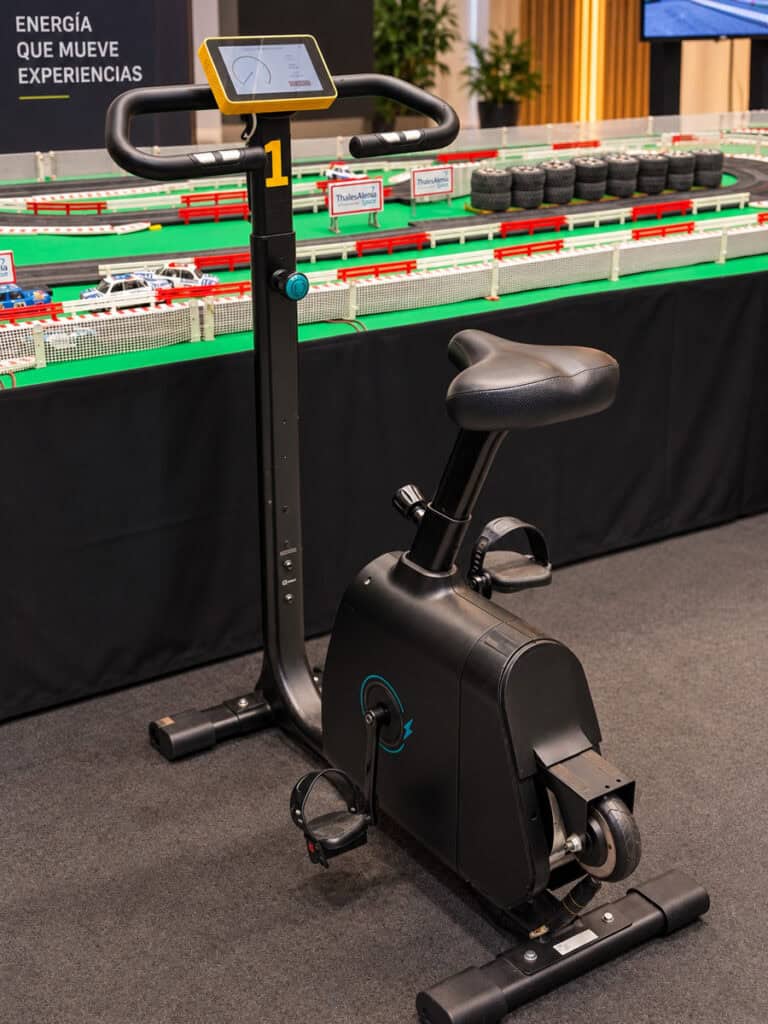 bicicleta generadora de energia para eventos